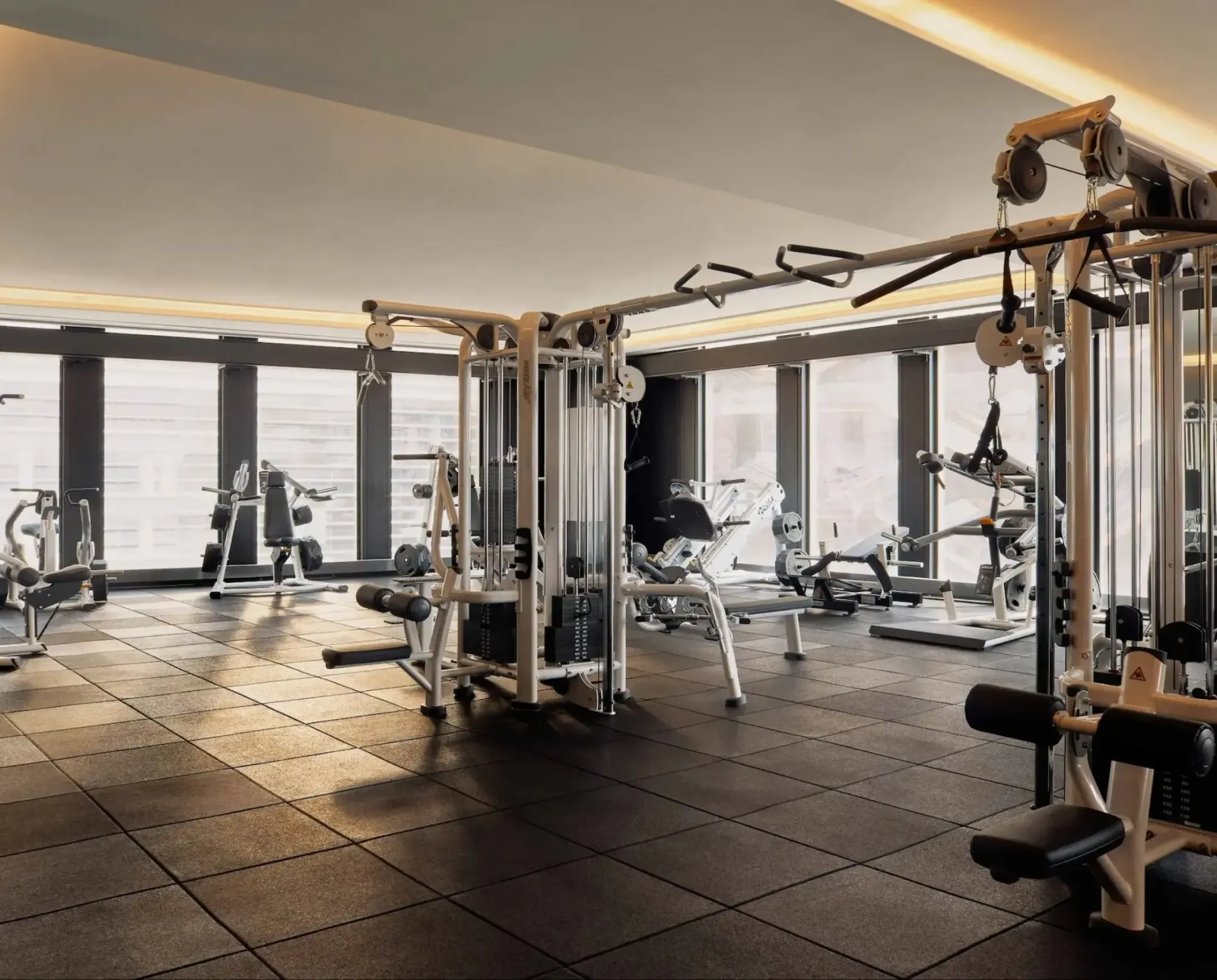 Salle de sport du Equinox hotel NYC